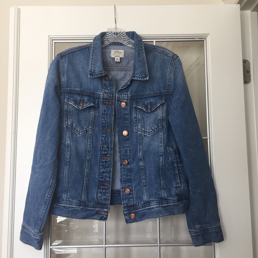 J. CREW Women’s Jean Jacket in Blue Denim (Sz: M)